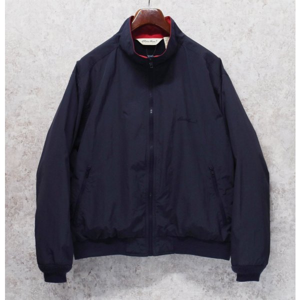 画像1: 90’s【ビンテージ】【エディーバウアー】【Eddie Bauer】【紺×裏地メッシュ】ナイロンジップアップブルゾン【サイズＬ】 