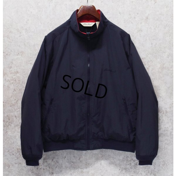 画像1: 90’s【ビンテージ】【エディーバウアー】【Eddie Bauer】【紺×裏地メッシュ】ナイロンジップアップブルゾン【サイズＬ】 
