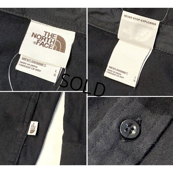 画像2: ビンテージ【ノースフェイス】【the north face】【黒】シャモアシャツ【サイズL】 