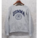 80’ｓ【USA製】ビンテージ【Champion】【チャンピオン】USMMA グレー【スウェット】【グレー】【サイズL】 