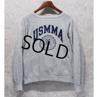 80’ｓ【USA製】ビンテージ【Champion】【チャンピオン】USMMA グレー【スウェット】【グレー】【サイズL】 