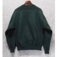 画像3: 90’ｓ〜【ビンテージ】USA製【ラッセル】PRO COTTON グリーン【緑】無地 前Ｖ スウェット【サイズＭ】<br> (3)