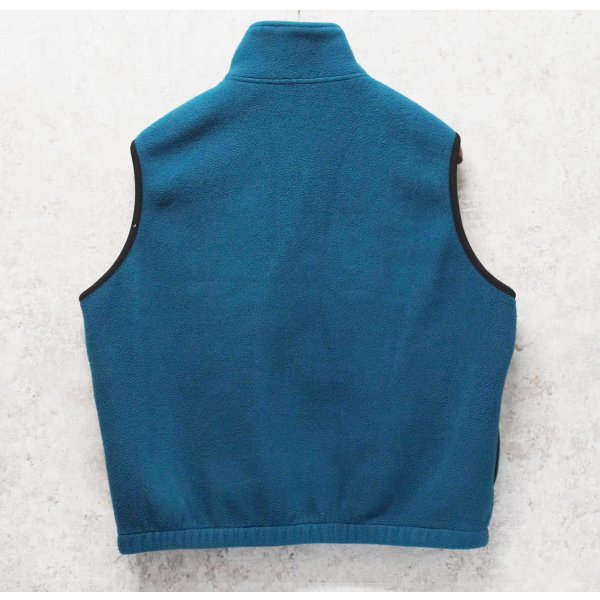 画像3: 90's~【ビンテージ】【Eddie Baue】【エディーバウアー】白タグ【青】【フリースベスト】【サイズM】 