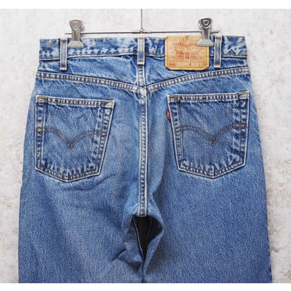 画像5: 90's【メキシコ製】ビンテージ【LEVI'S】【リーバイス505】５０５【デニムパンツ】【ブルーデニム】【31ｘ30】 