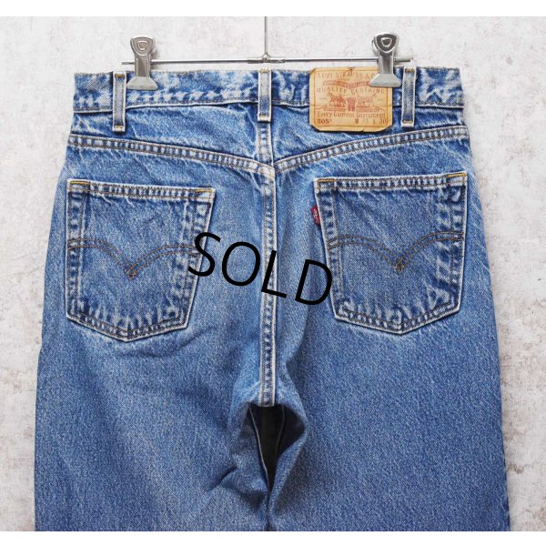 画像5: 90's【メキシコ製】ビンテージ【LEVI'S】【リーバイス505】５０５【デニムパンツ】【ブルーデニム】【31ｘ30】 