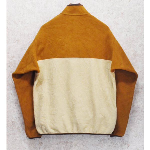画像3: ビンテージ【パタゴニア】patagonia【ブラウンｘベージュ】【スナップT】【フリースプルオーバー】【サイズＬ】 