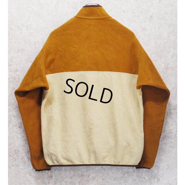 画像3: ビンテージ【パタゴニア】patagonia【ブラウンｘベージュ】【スナップT】【フリースプルオーバー】【サイズＬ】 