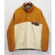 画像1: ビンテージ【パタゴニア】patagonia【ブラウンｘベージュ】【スナップT】【フリースプルオーバー】【サイズＬ】<br> (1)