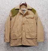 80's~【ビンテージ】サフトバック【SAFTBAK】【ベージュ×オリーブ】【ハンティングジャケット】コットンジャケット 