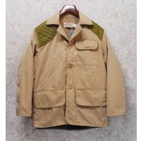 80's~【ビンテージ】サフトバック【SAFTBAK】【ベージュ×オリーブ】【ハンティングジャケット】コットンジャケット 