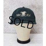 【デッドストック】90’ｓ~ USA製【ビンテージ】【NRA ILA】【緑】【コットンキャップ】【ＢＢキャップ】 