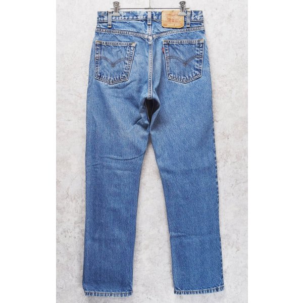 画像4: 90's【メキシコ製】ビンテージ【LEVI'S】【リーバイス505】５０５【デニムパンツ】【ブルーデニム】【31ｘ30】 