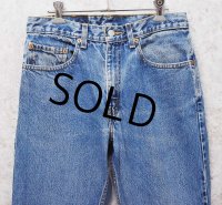 90's【メキシコ製】ビンテージ【LEVI'S】【リーバイス505】５０５【デニムパンツ】【ブルーデニム】【31ｘ30】 