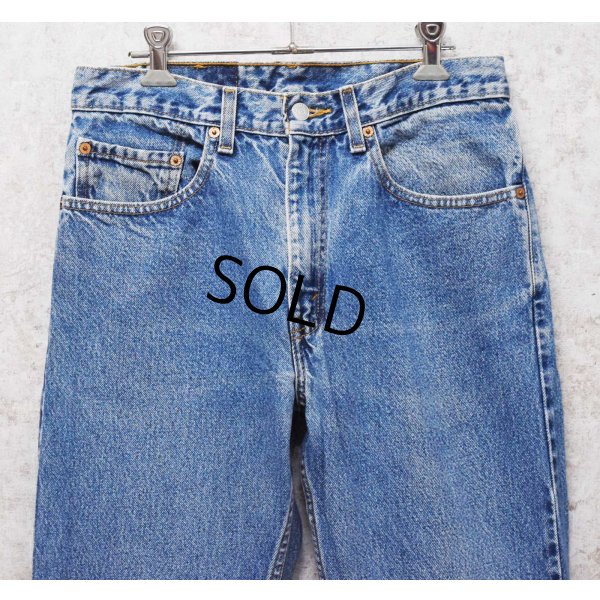 画像1: 90's【メキシコ製】ビンテージ【LEVI'S】【リーバイス505】５０５【デニムパンツ】【ブルーデニム】【31ｘ30】 