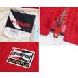 画像2: ~８０’s USA製【ビンテージ】【WIMAN】【Champion】【チャンピオンプラグ】【赤】【ダウンベスト】【サイズL】<br> (2)