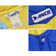 画像2: ~80's【ビンテージ】【ANCO】【黄色×青】中綿入り【ダウンベスト】ワッペン付き ジップアップベスト【サイズＬ】<br> (2)