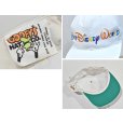 画像2: 【ビンテージ】Walt Disney World【ウォルトディズニー】刺繍【白】BBキャップ【ベースボールキャップ】サイズフリー<br> (2)