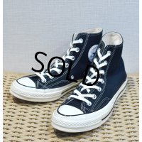 【コンバース】CONVERSE【ALL STAR】チャックテイラー CT70【黒】【ハイカット】【サイズ5 1/2】 【24.5ｃｍ)】 
