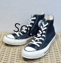 【コンバース】CONVERSE【ALL STAR】チャックテイラー CT70【黒】【ハイカット】【サイズ5 1/2】 【24.5ｃｍ)】 