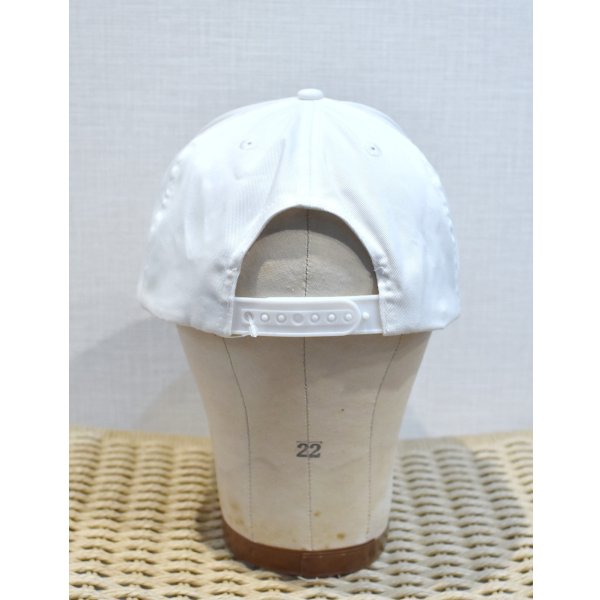 画像5: 【ビンテージ】Walt Disney World【ウォルトディズニー】刺繍【白】BBキャップ【ベースボールキャップ】サイズフリー 