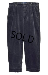 ビンテージ【ラルフローレン】POLO RALPH LAUREN【チャコール】ANDREW PANTS【アンドリューパンツ】【コーデュロイパンツ】【36×30】 