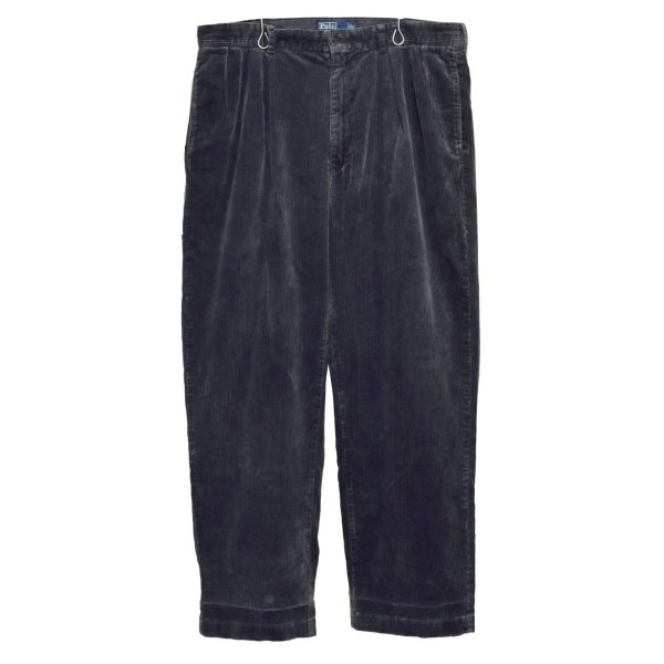 画像1: ビンテージ【ラルフローレン】POLO RALPH LAUREN【チャコール】ANDREW PANTS【アンドリューパンツ】【コーデュロイパンツ】【36×30】 