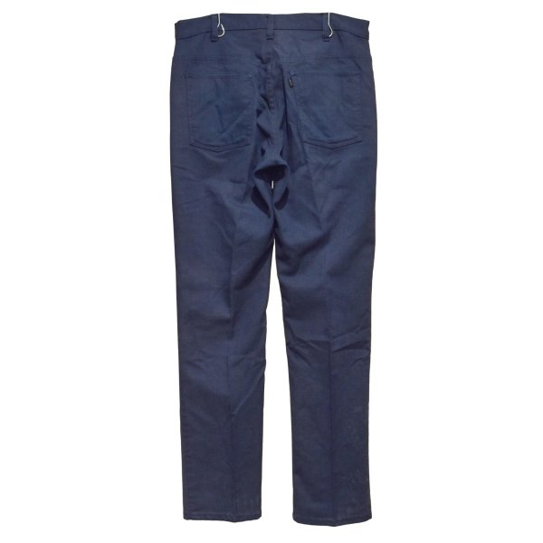 画像3: ~70's【ビンテージ】【LEVI'S】【リーバイス】ダークブルー【スタプレスト】【STA-PREST】【w33程度】 
