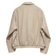 画像3: 【ビンテージ】【ラルフローレン】【POLO RALPH LAUREN】【ベージュｘ裏地紺格子柄】ジップアップ【ブルゾン】スウィングトップ【サイズXL】<br> (3)