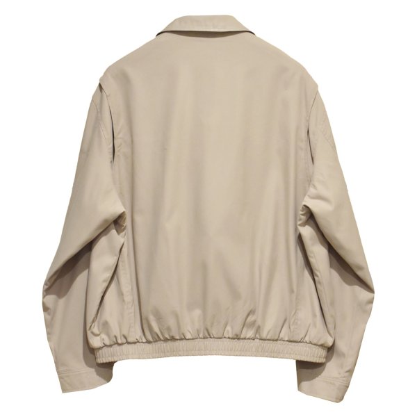 画像3: 【ビンテージ】【ラルフローレン】【POLO RALPH LAUREN】【ベージュｘ裏地紺格子柄】ジップアップ【ブルゾン】スウィングトップ【サイズXL】 