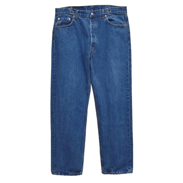 画像1: 90's【ビンテージ】【USA製】【LEVI'S】【リーバイス】【501】【デニムパンツ】【36×30】 