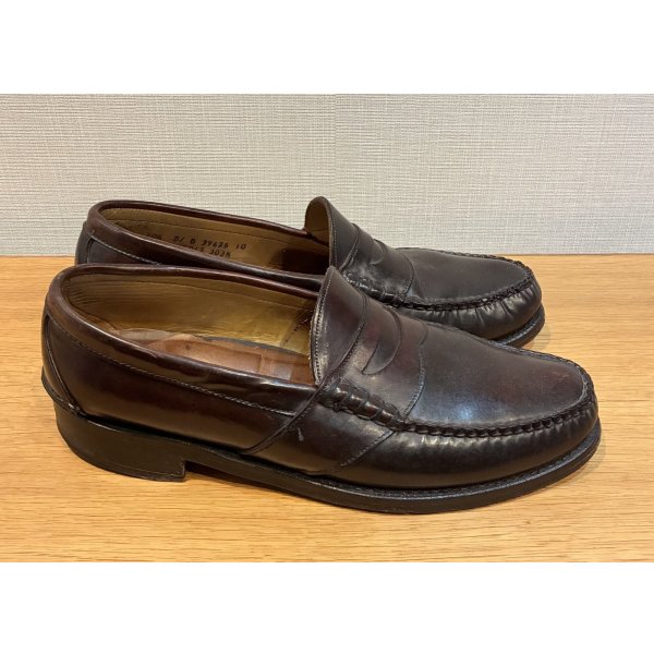 画像3: 二枚目訂正してください　USA製【ビンテージ】【ジョンストン＆マーフィー】JOHNSTON＆MURPHY【ダークブラウン】ローファー【10 1/2 D/B】 