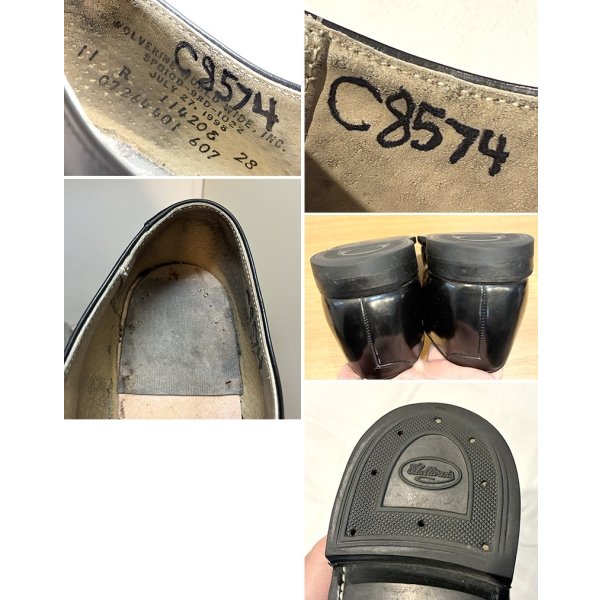 画像2: 90's【ビンテージ】米軍実物【U.S.NAVY】【サービスシューズ】【11R】29cm程度 