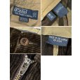 画像2: ビンテージ【ラルフローレン】POLO RALPH LAUREN【preston pant】プレストンパンツ【ブラウン】【コーデュロイパンツ】【34×32】<br> (2)