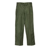 デッドストック【60's】【米軍実物】【ビンテージ】OG107【ベイカーパンツ】ダブルステッチ【ユーティリティパンツ】【34ｘ33】 