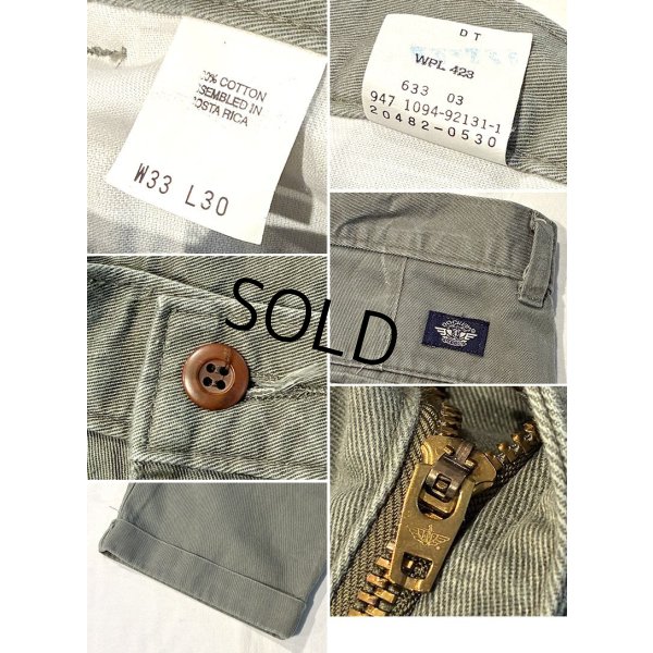 画像2: 【90's】【ビンテージ】【DOCKERS】ドッカーズ【カーキ】【２タックコットンパンツ】【33ｘ30】 