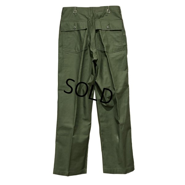 画像3: デッドストック【60's】【米軍実物】【ビンテージ】OG107【ベイカーパンツ】ダブルステッチ【ユーティリティパンツ】【34ｘ33】 