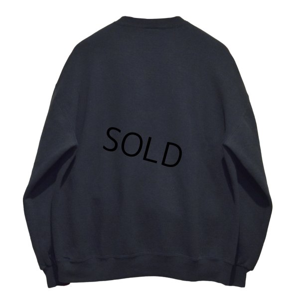 画像3: 90'ｓ【USA製】【RUSSELL】ラッセル 【ビンテージ】黒【無地】【クルーネック】前V スウェット【サイズＸL】 