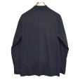 画像3: ビンテージ【pierre cardin】ピエールカルダン【黒】【コットン】 無地【モックネックロンT】【サイズXL】<br> (3)