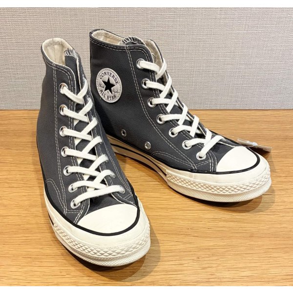 画像1: 【コンバース】CONVERSE【ALL STAR】チャックテイラー CT70【グレー】チャコール【ハイカット】【サイズ4 】 【23ｃｍ】 