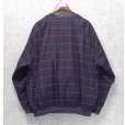 画像3: ビンテージ【ラルフローレン】【RALPH LAUREN】【黒×赤】チェック【プルオーバー】裏地フリース【サイズL】<br> (3)