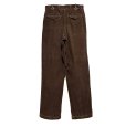 画像3: 【90's】【ビンテージ】【DOCKERS】ドッカーズ khakis【ブラウン】2タック【コーデュロイパンツ】【32ｘ32】<br> (3)