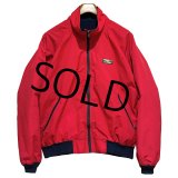 〜90's USA製【ビンテージ】L.L.Bean【ＬＬビーン】【赤×裏地紺フリース】【スリーシーズンジャケット】【サイズXL】 