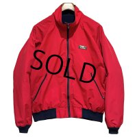 〜90's USA製【ビンテージ】L.L.Bean【ＬＬビーン】【赤×裏地紺フリース】【スリーシーズンジャケット】【サイズXL】 