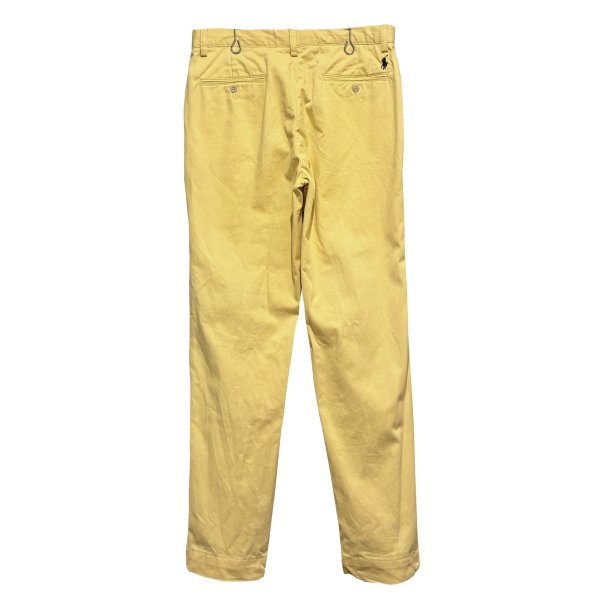 画像3: ビンテージ【ラルフローレン】POLO RALPH LAUREN【preston pant】プレストンパンツ【黄色】【コットンパンツ】【31×30】 