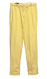 ビンテージ【ラルフローレン】POLO RALPH LAUREN【preston pant】プレストンパンツ【黄色】【コットンパンツ】【31×30】 