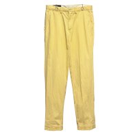 ビンテージ【ラルフローレン】POLO RALPH LAUREN【preston pant】プレストンパンツ【黄色】【コットンパンツ】【31×30】 