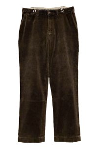 ビンテージ【ラルフローレン】POLO RALPH LAUREN【preston pant】プレストンパンツ【ブラウン】【コーデュロイパンツ】【34×32】 