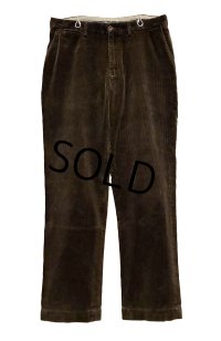 ビンテージ【ラルフローレン】POLO RALPH LAUREN【preston pant】プレストンパンツ【ブラウン】【コーデュロイパンツ】【34×32】 