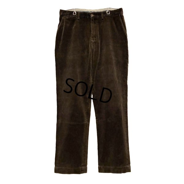 画像1: ビンテージ【ラルフローレン】POLO RALPH LAUREN【preston pant】プレストンパンツ【ブラウン】【コーデュロイパンツ】【34×32】 