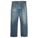 90's【ビンテージ】【USA製】【LEVI'S】【リーバイス】【501】【デニムパンツ】【33×30】 